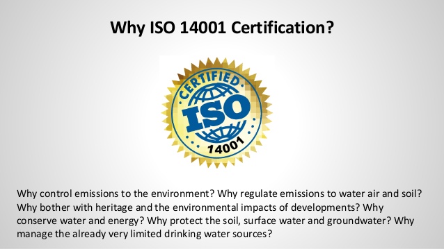 what is iso 14001 certification